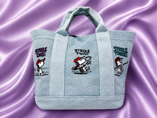 Snoopy baseball denim - snoopy,