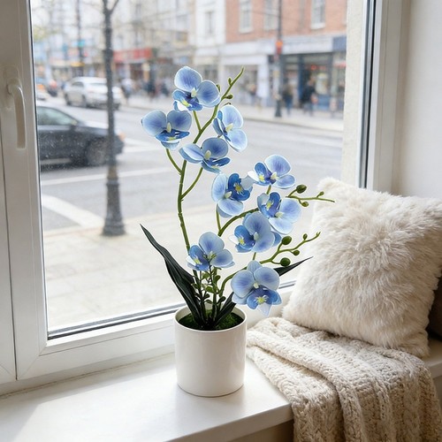 Artificial orchid flower with - orchid,