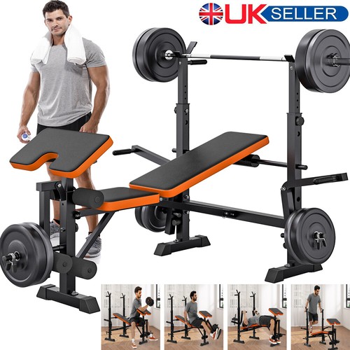 Adjustable weight bench press - bench,