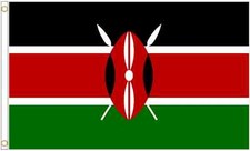 Kenya Polyester Flag - Choice
