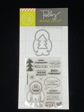 Kelly's Yeti Stamp & Cut Set from Kelly Purkey & Hero Arts