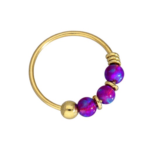 9ct gold coloured - 9ct, opal