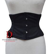 Cotton Steel Boned Corset Waist Training Waspie Corset Tight Lacing Corset