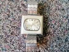 Vintage Seiko TV Watch 21 Jewels Automatic 6119-5400 Movement