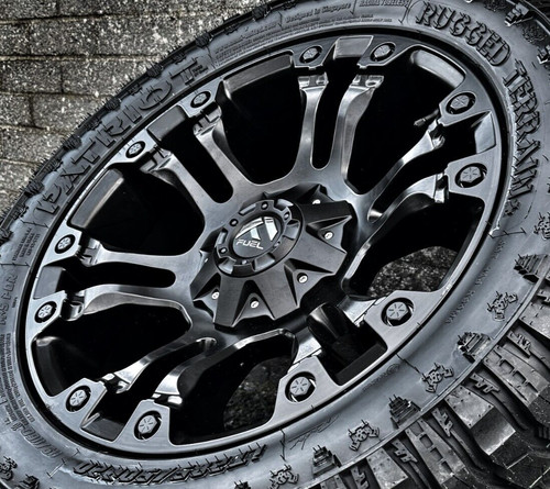 Black vapour alloy wheels - black,