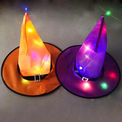 Led luminous witch hat - luminous,