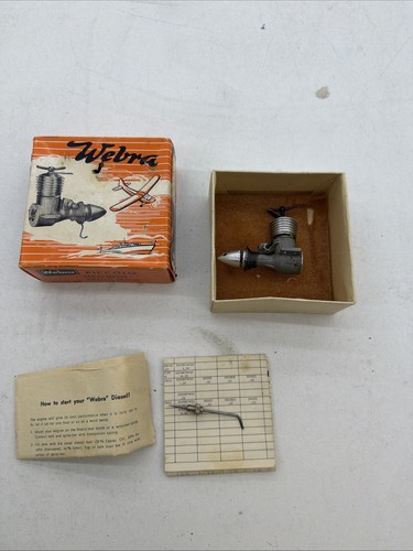 Webra 8cc model - 0.8cc,