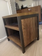 MARKS AND SPENCER M&S WOOD CABINET BEDSIDE TABLE MEDIA UNIT