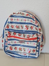 CATH KIDSON LONDON Cath Kids Pocket Backpack Roses and Blue Stripes