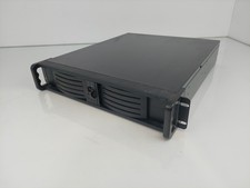 Unbranded black rack - 2u,