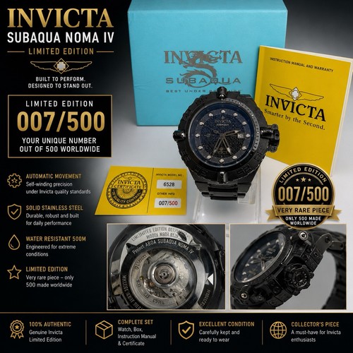 Rare invicta subaqua noma - invicta, iv