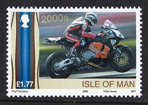 John mcguinness 2009 stamp - mcguinness, on