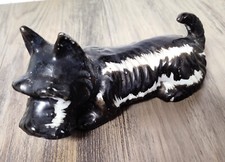 Vintage Porcelain Black with