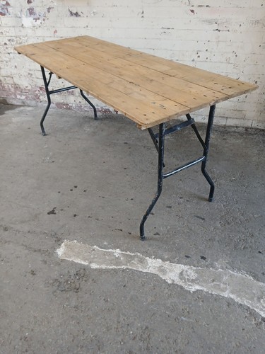 180cm pine trestle table - 180cm,