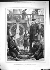 Old Print 1881 Anniversary