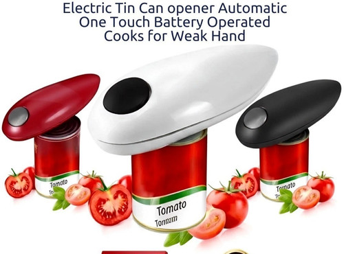 Electric tin can - tin, opener