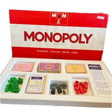 Vintage Monopoly Board Game