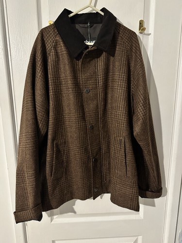 Barbour tracker wool jacket - wool,