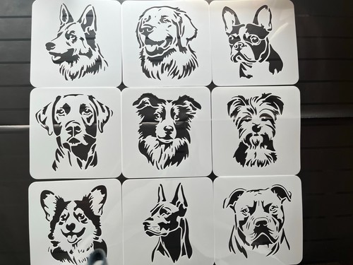 Reusable stencil template - reusable, stencil/template