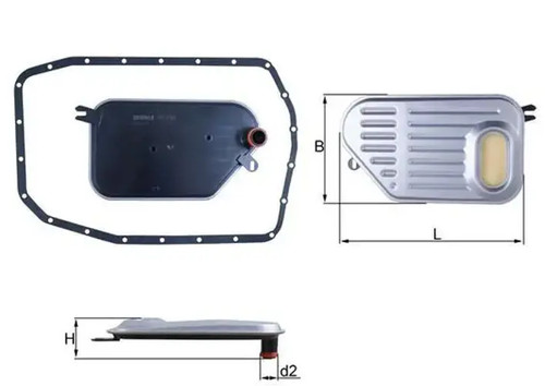 Gearbox hydraulic filter