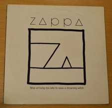 Frank Zappa -  Ship Arriving Too Late To Save A Drowning Witch - Jap Vinyl LP