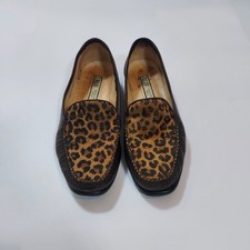 HB Italy Leopard Print Leather