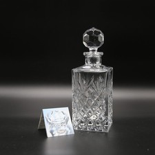Vintage Rogaška Jardin Crystal Glass Whisky Decanter New Christmas Gift 