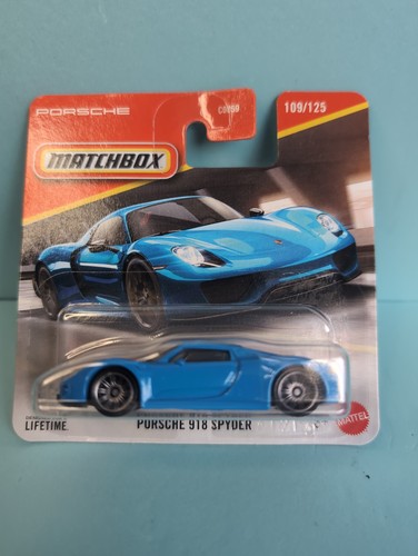 Matchbox cars porsche 918 - matchbox,