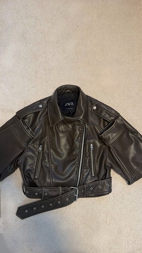 Leather bomber jacket - leather,
