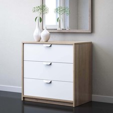 Set Of 3 Ikea Askvoll Chest Of