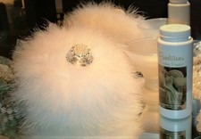 Bath Body Powder w/ Puff &