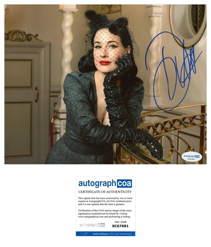 Dita von teese signed sexy - teese,