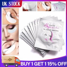 100 PAIRS EYELASH EXTENSION UNDER GEL EYE PADS SALON LINT FREE PATCHES MAKE-UP