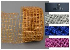 Luxury Net Wire Mesh Ribbon Trimming Decorating Wedding Floral Wrapping Gift DIY