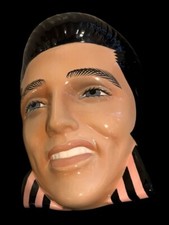 Vintage Clay Art 1980's Elvis
