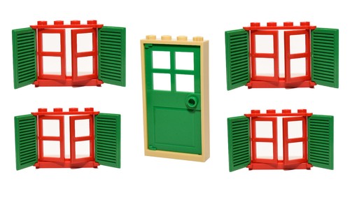 Lego windows doors - +,