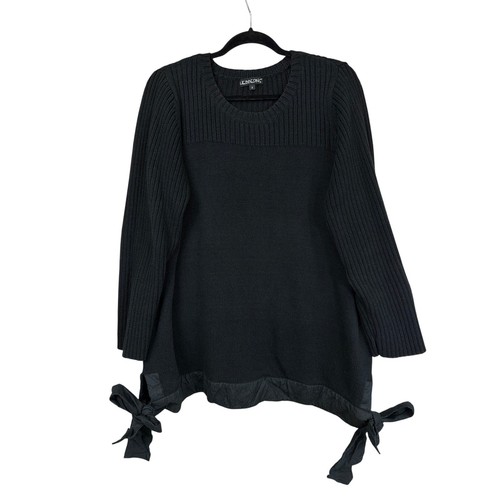 Hebbeding black cotton - cotton, long