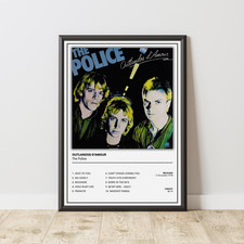 The Police Outlandos d'Amour Album Cover Poster / Unframed A5 A4 A3