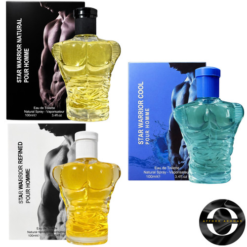 Star warrior men - star, aftershave