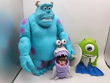 Disney Pixar Monsters Inc Mike Sulley & Boo In Costume Figures Set