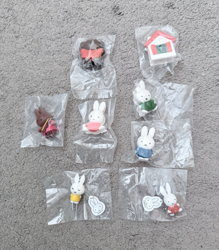 Miffy capsule toy bundle - miffy,