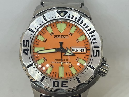 Seiko orange monster - orange,