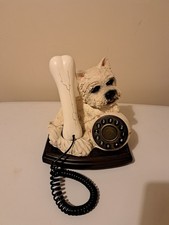 White Scotty dog with lead