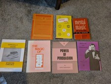 Mental Magic Books Bundle - Al Baker, Will Dexter, Stanton Carlisle etc.