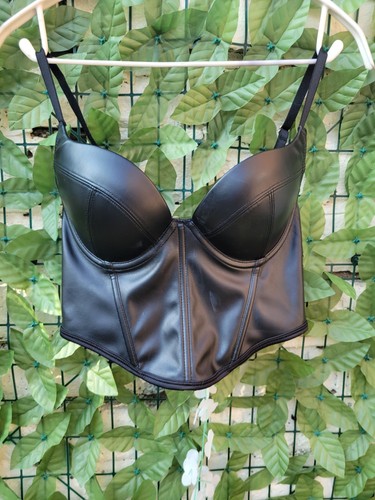 Primark faux leather corset - primark,