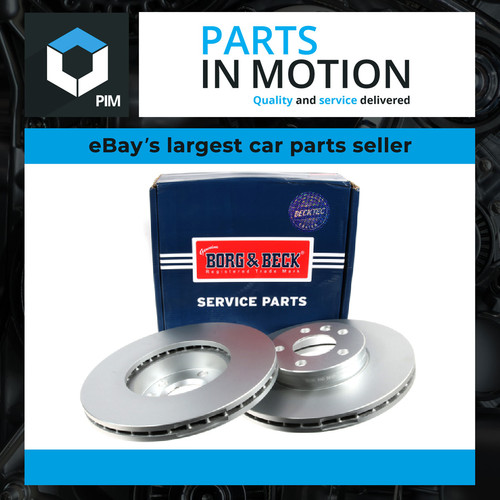 Brake discs pair - brake, vented