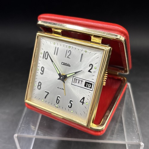 Travel alarm clock date - travel, window