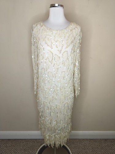Women silk sequin - silk, dress