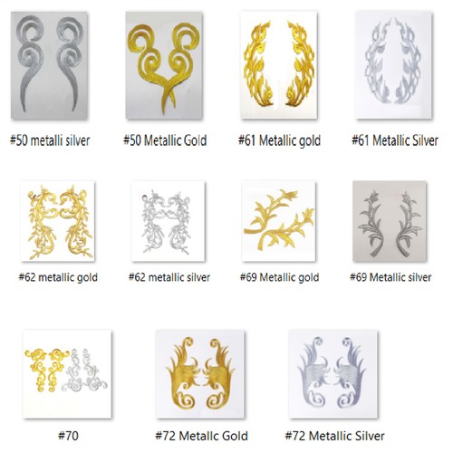 Embroidery iron sew on - embroidery,