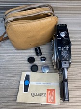 Soviet Clockwork Cine Camera Quarz M  - Working